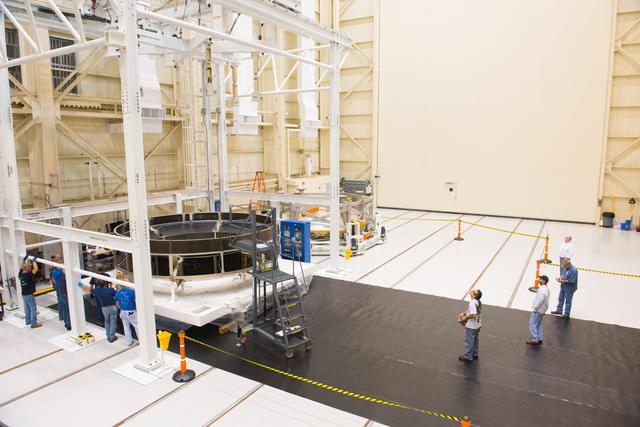 NASA image: NASA Service Module testing at Plum Brook