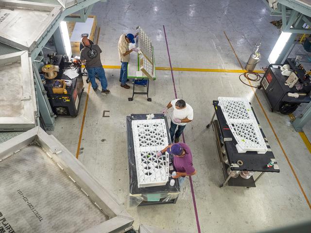 NASA image: Orion EM-1 hardware