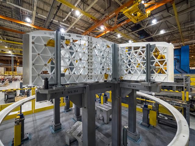 NASA image: Completed Backbone