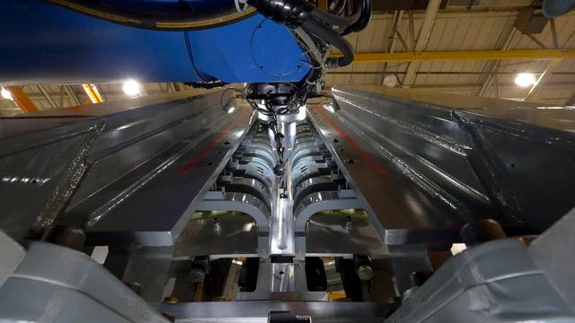 NASA image: Final Cone Weld for EM1