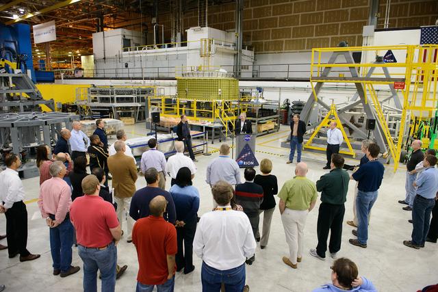 NASA image: NASA Orion MPCV Management Visit