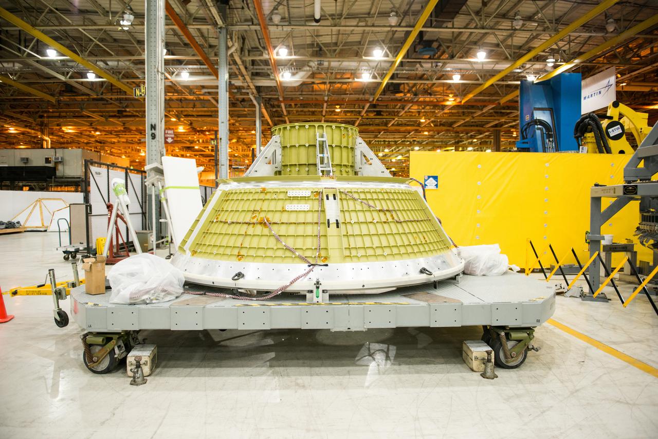 Orion EM1 Cone and frwd Bulkhead Section