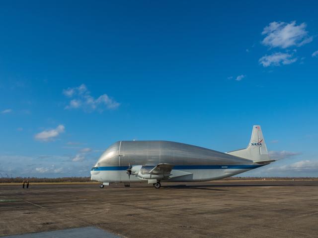 NASA image: Super Guppy Arrives in New Orleans