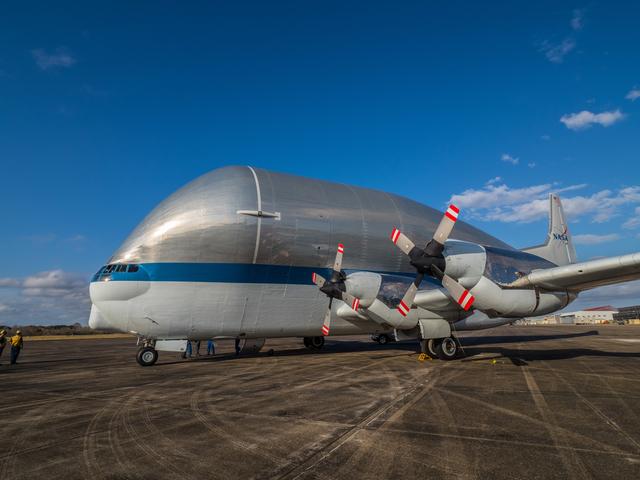 NASA image: Super Guppy Arrives in New Orleans