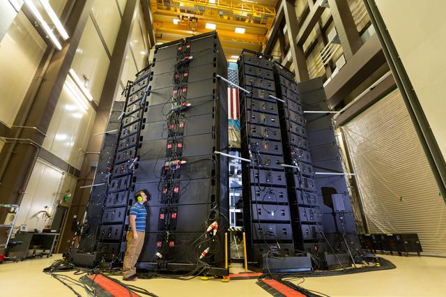 NASA image: Orion Crew Module Direct Field Acoustic Test