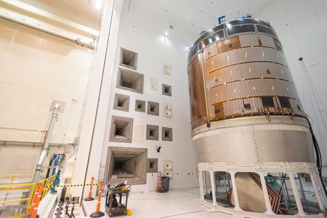 NASA Blasts Orion Service Module with Giant Horns
