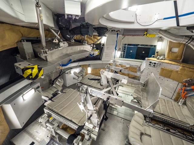 NASA image: Orion Interior