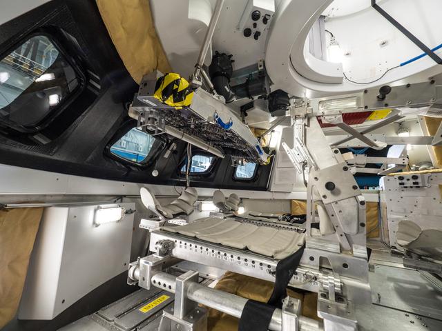 NASA image: Orion Interior