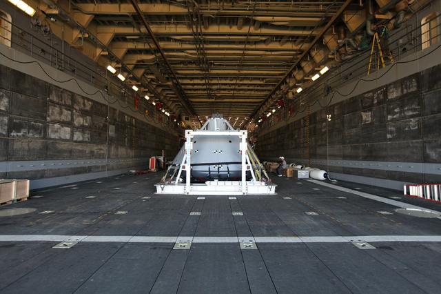 NASA image: Orion Underway Recovery Test 5 (URT-5) - Orion Boiler Plate Test