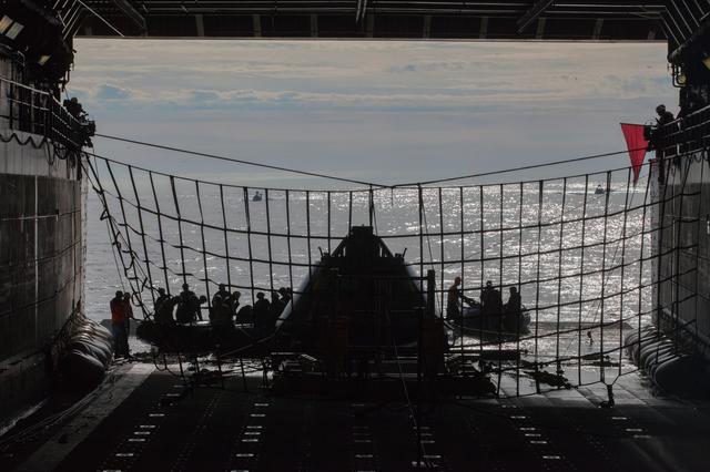 NASA image: Orion Underway Recovery Test 5 (URT-5)