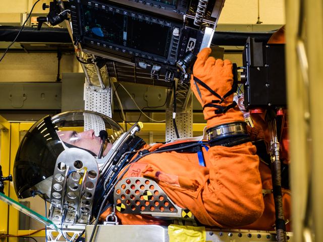 NASA image: NASA Simulates Orion Spacecraft Launch Conditions for Crew