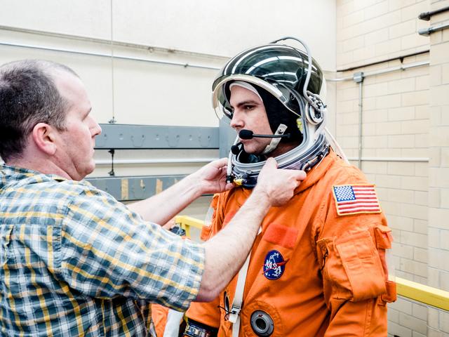 NASA image: NASA Simulates Orion Spacecraft Launch Conditions for Crew
