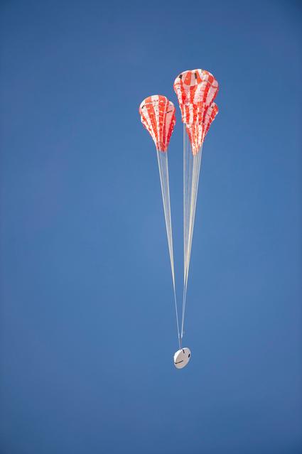 NASA image: 3-8-2017 Orion Parachute Test