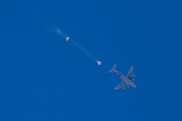NASA image: 6-14-2017 Parachute Drop Test