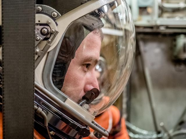 NASA image: Vacuum Pressure Integrated Suit Test