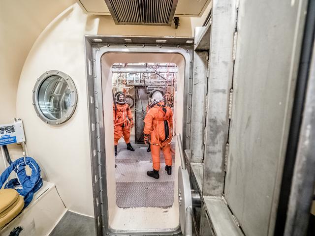 NASA image: Vacuum Pressure Integrated Suit Test