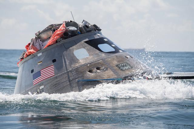 NASA image: Orion crew egress testing