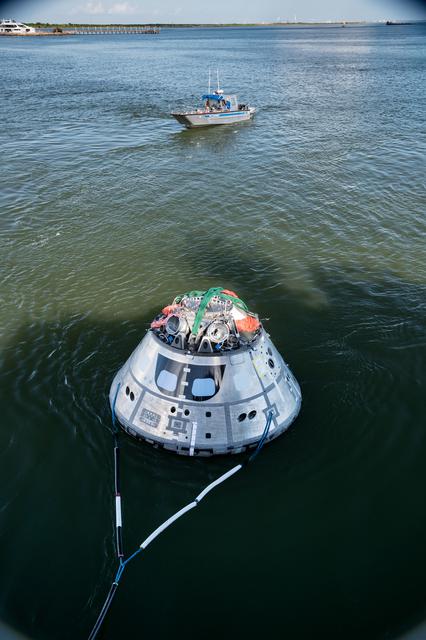 NASA image: Orion crew egress testing