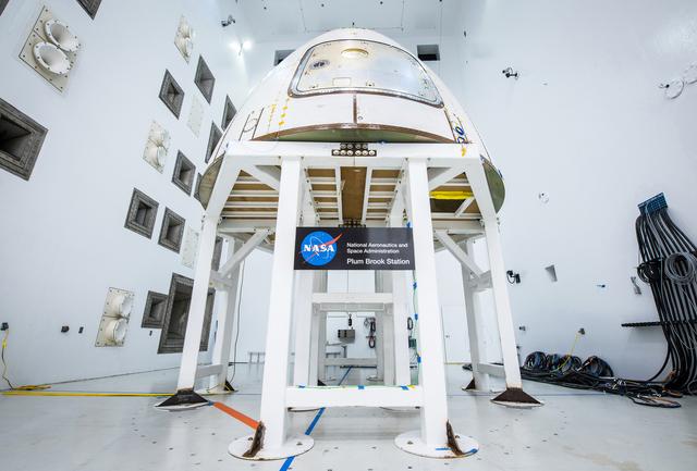 NASA image: Ogive acoustic testing starts at Space Power Facility