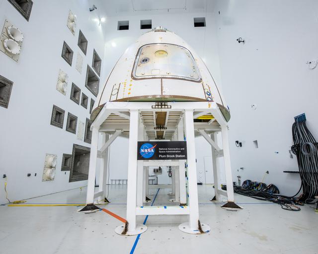NASA image: Ogive acoustic testing starts at Space Power Facility