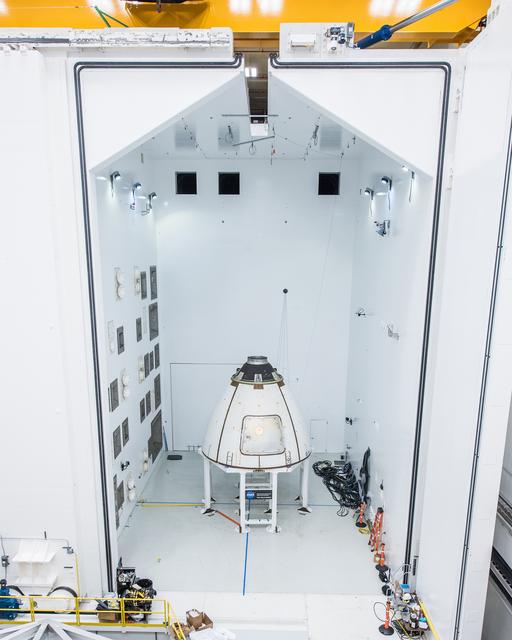 NASA image: Ogive acoustic testing starts at Space Power Facility