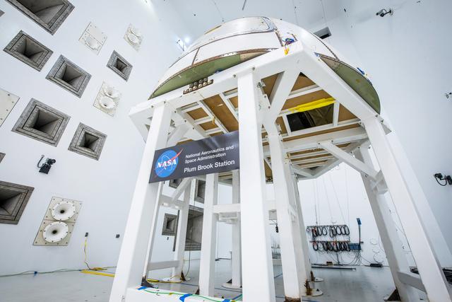 NASA image: Ogive acoustic testing starts at Space Power Facility