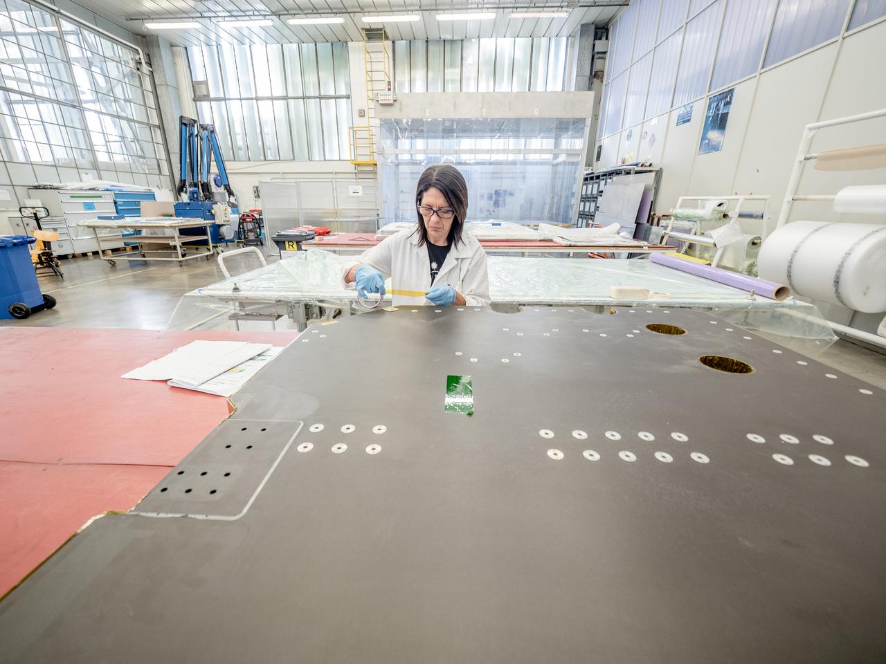 While engineers in Europe continue to outfit the Orion spacecraft’s service module for Artemis I in preparation for shipment to NASA’s Kennedy Space Center in Florida next year, work is already beginning on the service module that will power, propel, cool and provide air and water for the first crewed mission in the Orion spacecraft in the early 2020s. On Sept. 19, 2017, technicians at Thales Alenia in Turin, Italy, work on the primary structure of the European Service Module that will carry astronauts in Orion beyond the Moon during Artemis II. ESA (European Space Agency) and its contractors are providing Orion’s service module for its first two missions atop the Space Launch System rocket. NASA is leading the next steps in human space exploration and will send astronauts to the vicinity of the Moon to build and test the systems needed for challenging missions to deep space destinations including Mars. NASA is working with domestic and international partners to solve the great challenges of deep space exploration.