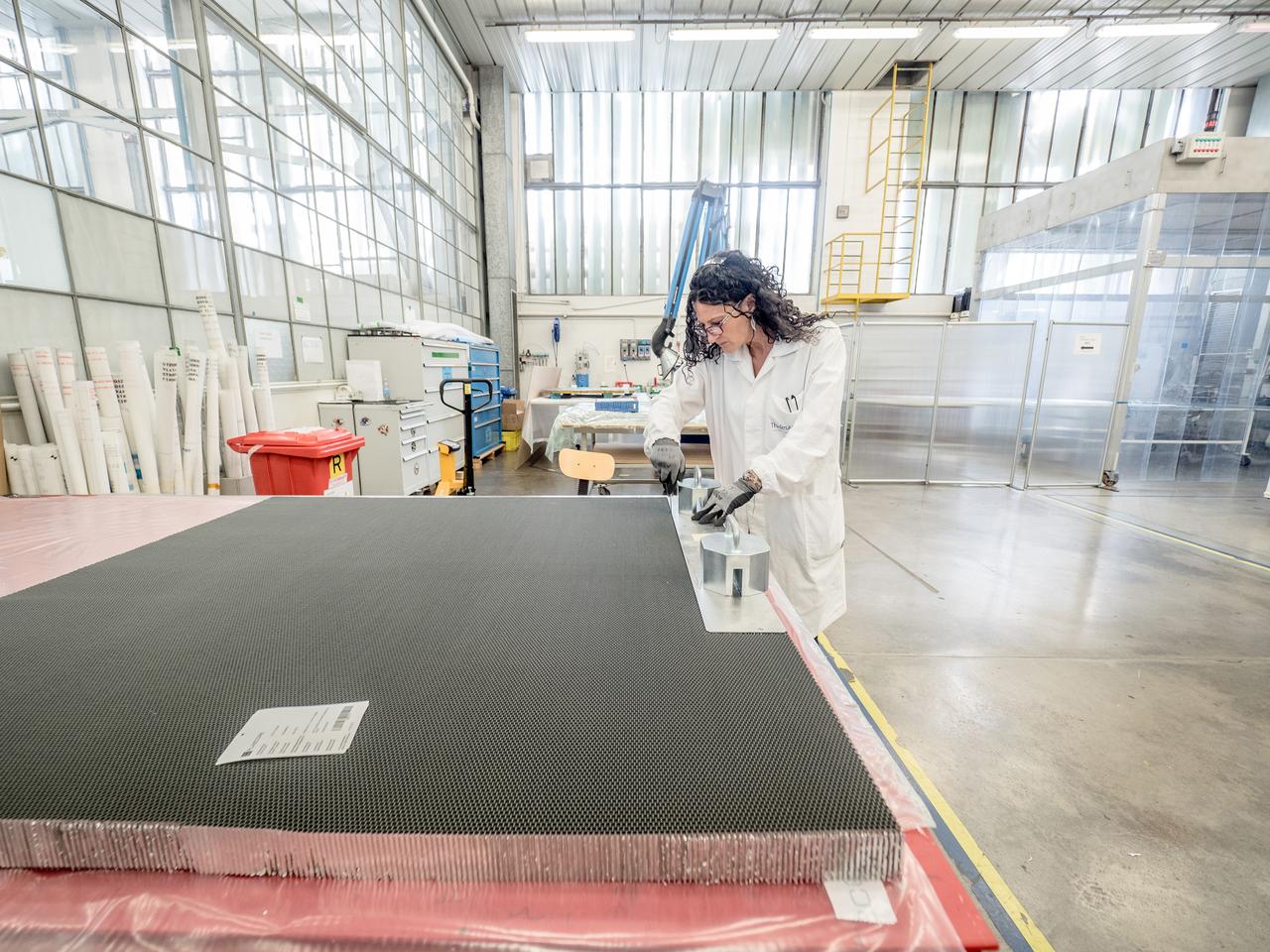 While engineers in Europe continue to outfit the Orion spacecraft’s service module for Artemis I in preparation for shipment to NASA’s Kennedy Space Center in Florida next year, work is already beginning on the service module that will power, propel, cool and provide air and water for the first crewed mission in the Orion spacecraft in the early 2020s. On Sept. 19, 2017, technicians at Thales Alenia in Turin, Italy, work on the primary structure of the European Service Module that will carry astronauts in Orion beyond the Moon during Artemis II. ESA (European Space Agency) and its contractors are providing Orion’s service module for its first two missions atop the Space Launch System rocket. NASA is leading the next steps in human space exploration and will send astronauts to the vicinity of the Moon to build and test the systems needed for challenging missions to deep space destinations including Mars. NASA is working with domestic and international partners to solve the great challenges of deep space exploration.