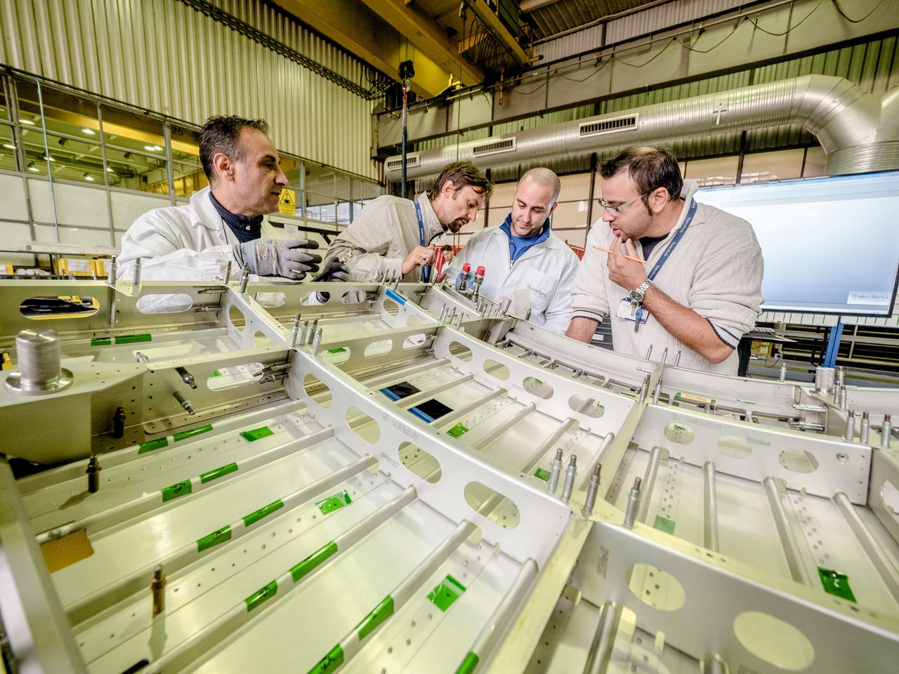 While engineers in Europe continue to outfit the Orion spacecraft’s service module for Artemis I in preparation for shipment to NASA’s Kennedy Space Center in Florida next year, work is already beginning on the service module that will power, propel, cool and provide air and water for the first crewed mission in the Orion spacecraft in the early 2020s. On Sept. 19, 2017, technicians at Thales Alenia in Turin, Italy, work on the primary structure of the European Service Module that will carry astronauts in Orion beyond the Moon during Artemis II. ESA (European Space Agency) and its contractors are providing Orion’s service module for its first two missions atop the Space Launch System rocket. NASA is leading the next steps in human space exploration and will send astronauts to the vicinity of the Moon to build and test the systems needed for challenging missions to deep space destinations including Mars. NASA is working with domestic and international partners to solve the great challenges of deep space exploration.