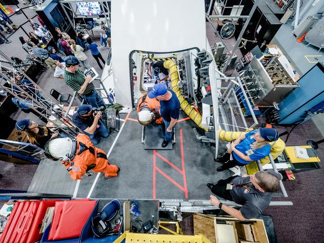 NASA image: NASA Tests Ensure Astronaut, Ground Crew Safety Before Orion Lau