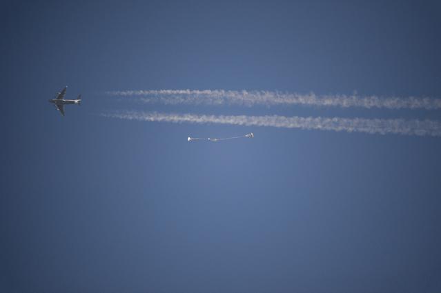 NASA image: Orion Parachute Test - Dec. 2017