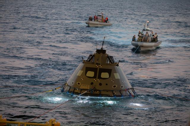 NASA image: Underway Recovery Test 6 (URT-6) - Day 6 Activities