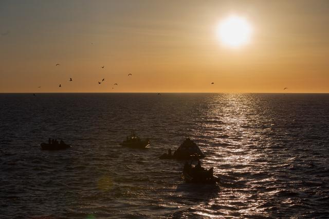 NASA image: Underway Recovery Test 6 (URT-6) - Day 6 Activities