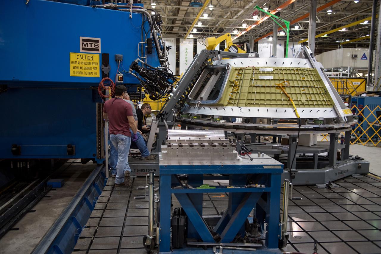 Orion Exploration Mission-2 Cone Weld