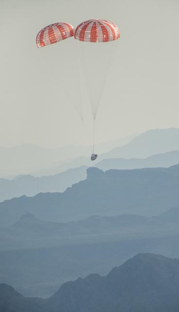 NASA image: Orion Parachute System Test March 2018