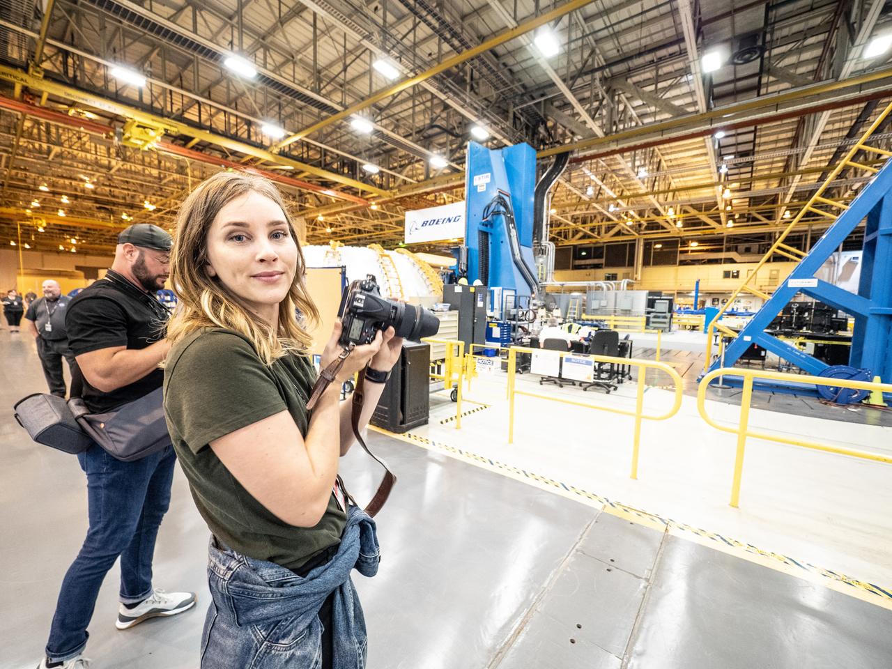 The NASA Photo Social at NASA’s Michoud Assembly Facility (MAF) in New Orleans, Louisiana, gathered social media-savvy photographers together on Aug. 16, 2018 to snap and share photos of the facility where NASA is building components for its deep space rocket, the Space Launch System, and crew vehicle, the Orion spacecraft. NASA Michoud is a world-class facility that is unique because it is one of the largest production buildings in the nation with a rich history of manufacturing excellence.