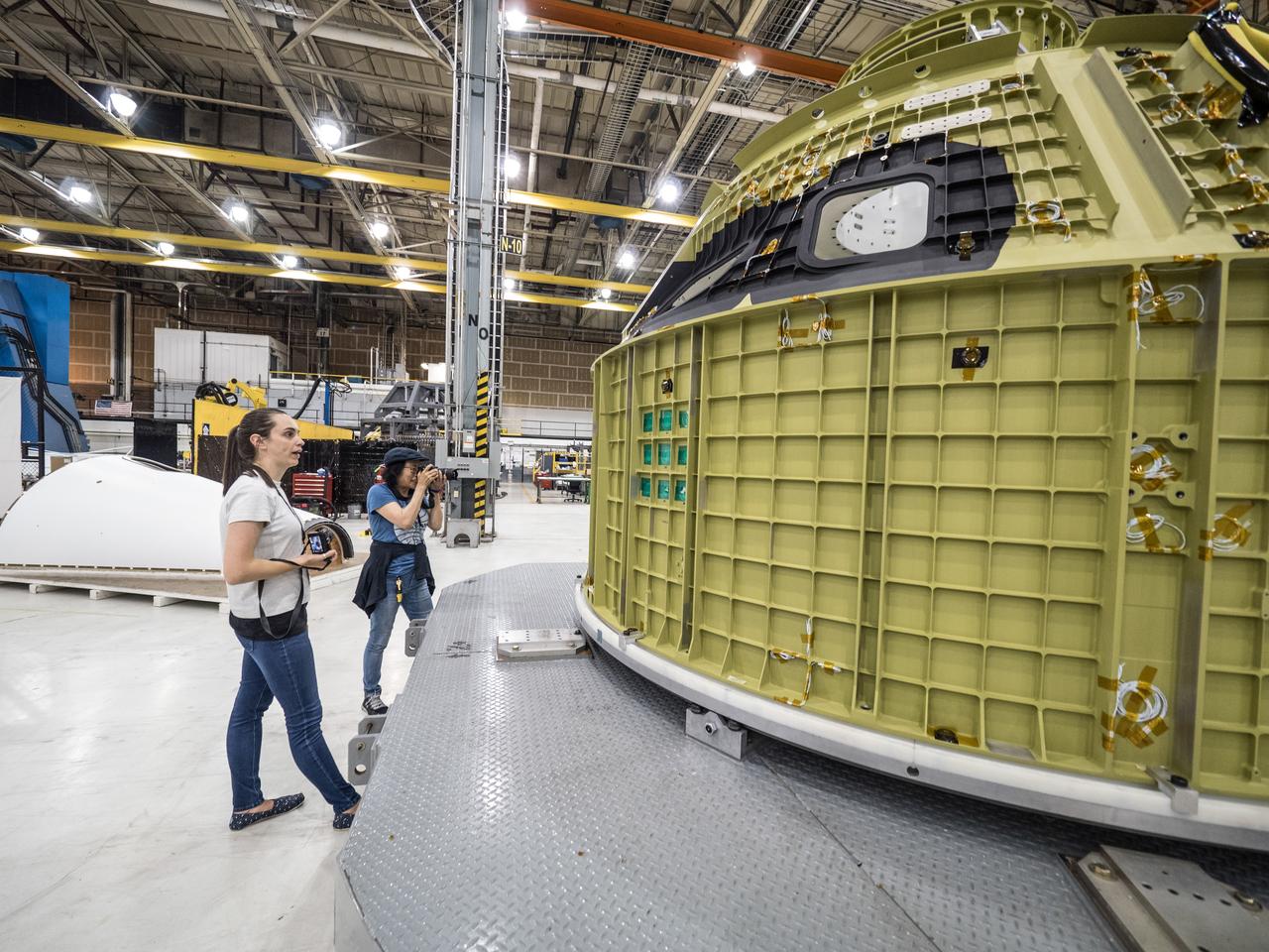 The NASA Photo Social at NASA’s Michoud Assembly Facility (MAF) in New Orleans, Louisiana, gathered social media-savvy photographers together on Aug. 16, 2018 to snap and share photos of the facility where NASA is building components for its deep space rocket, the Space Launch System, and crew vehicle, the Orion spacecraft. NASA Michoud is a world-class facility that is unique because it is one of the largest production buildings in the nation with a rich history of manufacturing excellence.