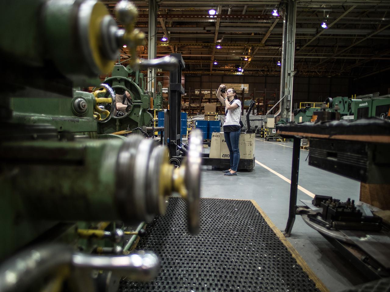 The NASA Photo Social at NASA’s Michoud Assembly Facility (MAF) in New Orleans, Louisiana, gathered social media-savvy photographers together on Aug. 16, 2018 to snap and share photos of the facility where NASA is building components for its deep space rocket, the Space Launch System, and crew vehicle, the Orion spacecraft. NASA Michoud is a world-class facility that is unique because it is one of the largest production buildings in the nation with a rich history of manufacturing excellence.