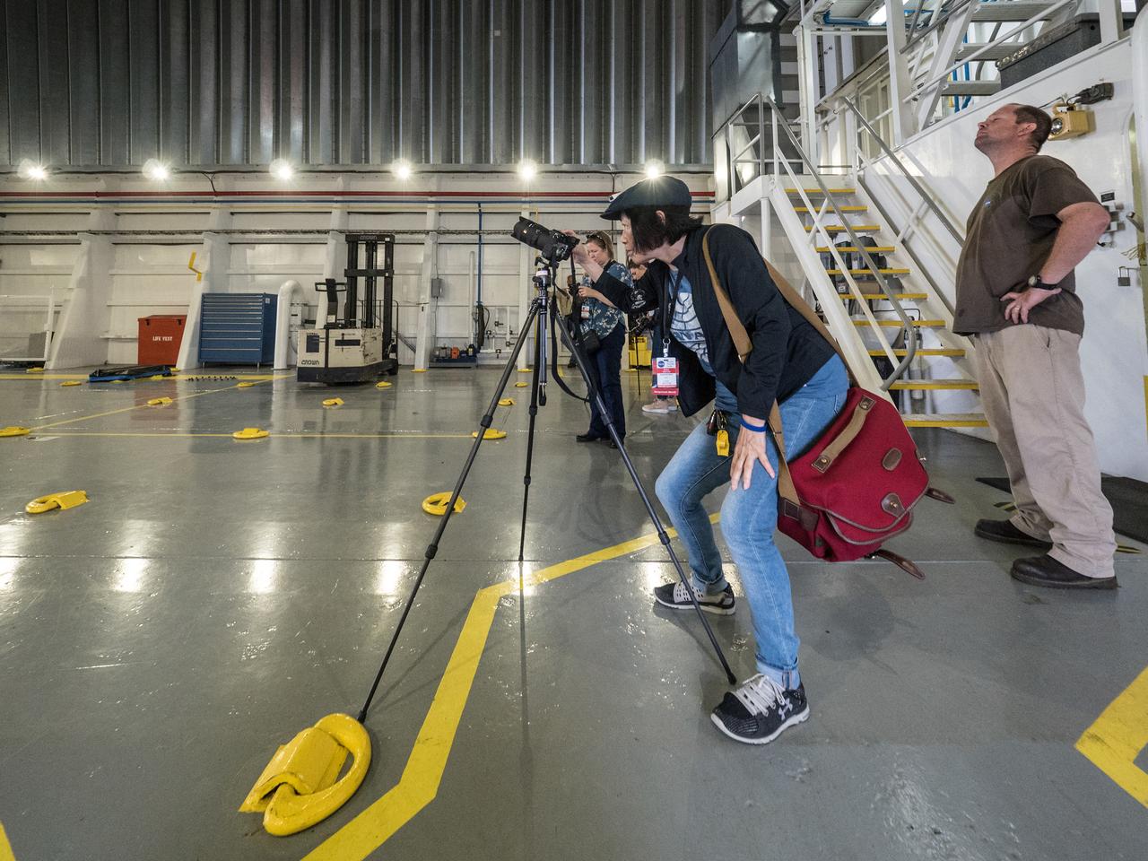 The NASA Photo Social at NASA’s Michoud Assembly Facility (MAF) in New Orleans, Louisiana, gathered social media-savvy photographers together on Aug. 16, 2018 to snap and share photos of the facility where NASA is building components for its deep space rocket, the Space Launch System, and crew vehicle, the Orion spacecraft. NASA Michoud is a world-class facility that is unique because it is one of the largest production buildings in the nation with a rich history of manufacturing excellence.