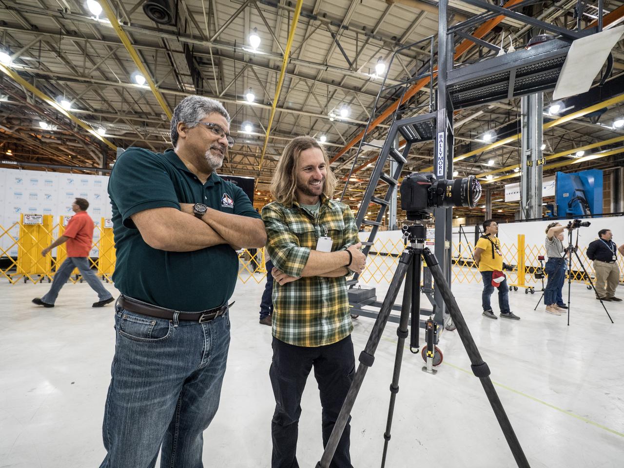 The NASA Photo Social at NASA’s Michoud Assembly Facility (MAF) in New Orleans, Louisiana, gathered social media-savvy photographers together on Aug. 16, 2018 to snap and share photos of the facility where NASA is building components for its deep space rocket, the Space Launch System, and crew vehicle, the Orion spacecraft. NASA Michoud is a world-class facility that is unique because it is one of the largest production buildings in the nation with a rich history of manufacturing excellence.