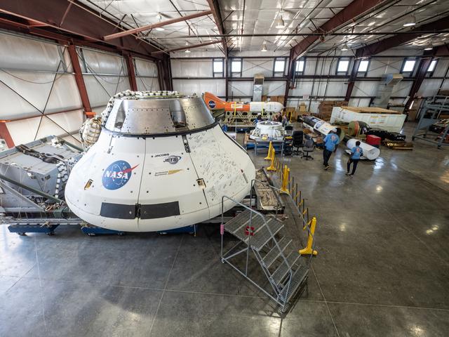 NASA image: Preparing for final drop test in Yuma