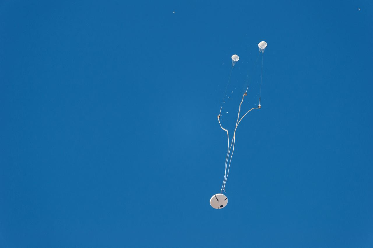NASA has completes the final test to qualify Orion’s parachute system for flights with astronauts, checking off an important milestone on the path to send humans on missions to the Moon and beyond on Sept. 12, 2018...Over the course of eight tests at the U.S. Army’s Yuma Proving Ground in Arizona, engineers have evaluated the performance of Orion’s parachute system during normal landing sequences as well as several failure scenarios and a variety of potential aerodynamic conditions to ensure astronauts can return safely from deep space missions.