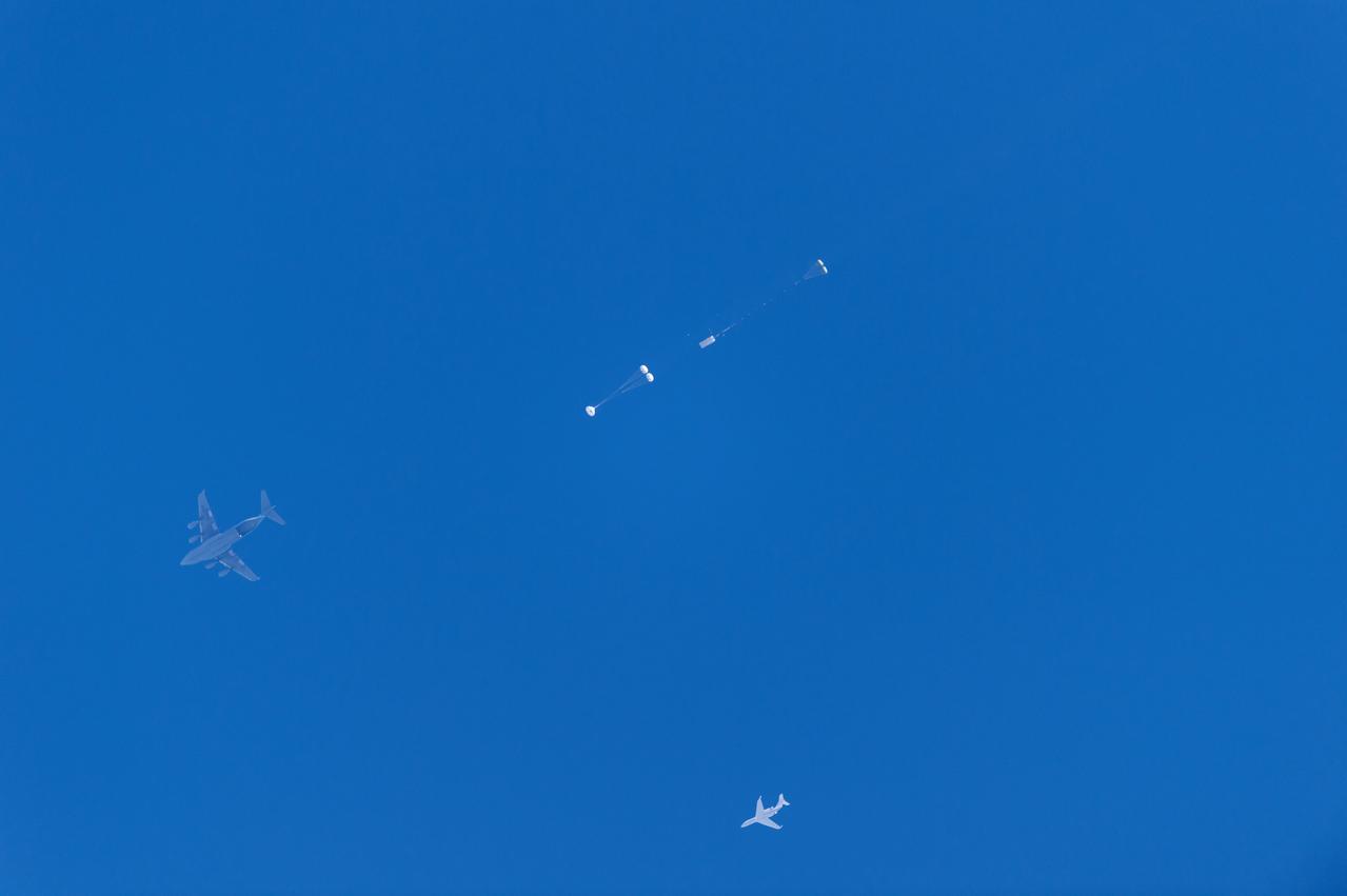 NASA has completes the final test to qualify Orion’s parachute system for flights with astronauts, checking off an important milestone on the path to send humans on missions to the Moon and beyond on Sept. 12, 2018...Over the course of eight tests at the U.S. Army’s Yuma Proving Ground in Arizona, engineers have evaluated the performance of Orion’s parachute system during normal landing sequences as well as several failure scenarios and a variety of potential aerodynamic conditions to ensure astronauts can return safely from deep space missions.