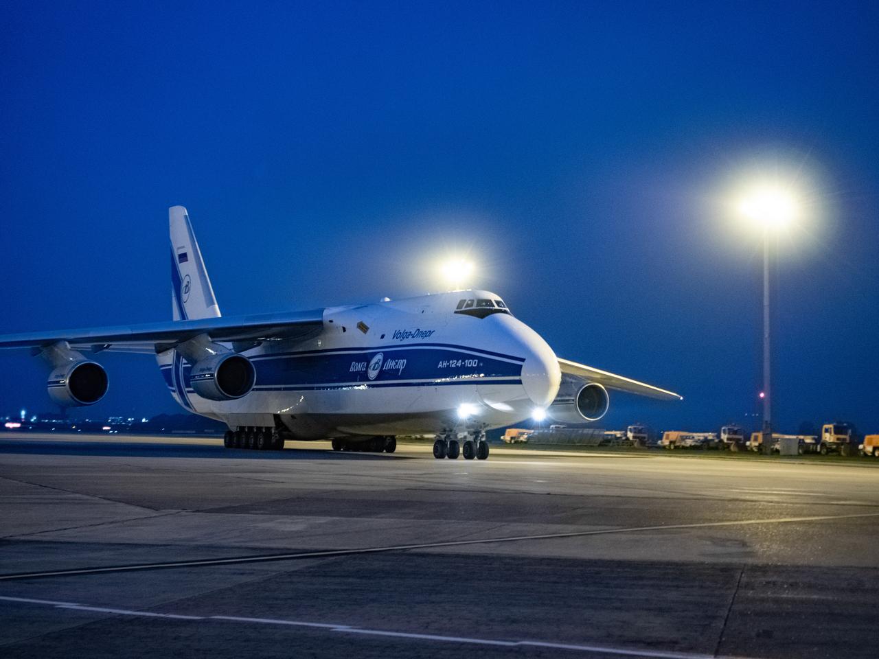 Orion's European Service Module is loaded on the Antonov airplane in Bremen, Germany on Nov. 5, 2018 for transport to Kennedy Space Center...For the first time, NASA will use a European-built system as a critical element to power an American spacecraft, extending the international cooperation of the International Space Station into deep space. The European Service Module is a unique collaboration across space agencies and industry including ESA’s prime contractor, Airbus, and 10 European countries. The completion of service module work in Europe and shipment to Kennedy signifies a major milestone toward NASA’s human deep space exploration missions to the Moon and beyond.