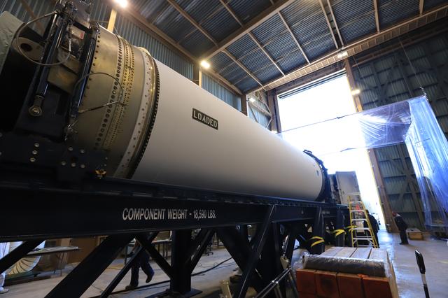 NASA image: Loaded SR 118 Move to Surge 1 for AA-2