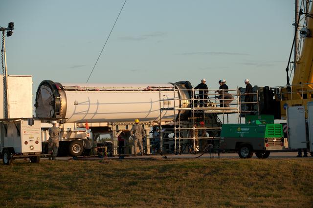 NASA image: Ascent Abort-2 Flight Test Booster