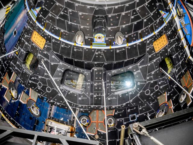NASA image: Orion Exploration Mission-1 Crew Module