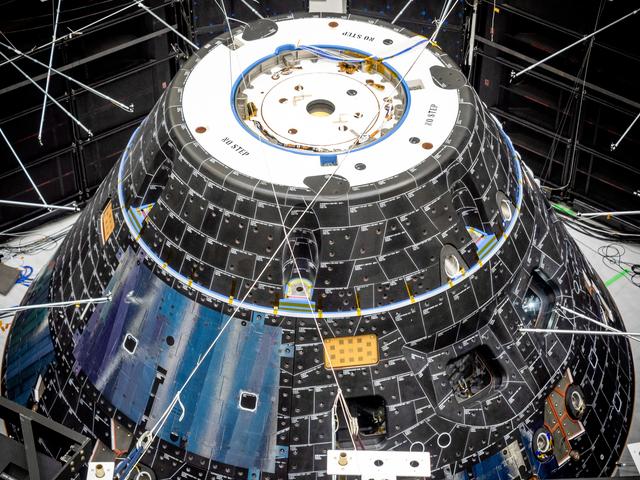 NASA image: Orion Exploration Mission-1 Crew Module