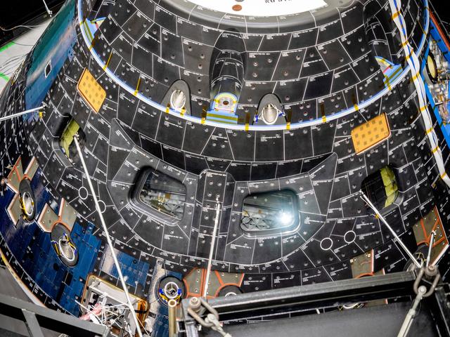 NASA image: Orion Exploration Mission-1 Crew Module