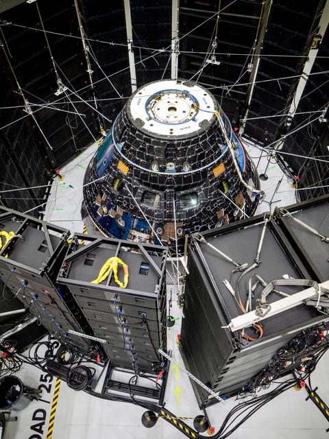 NASA image: Orion Exploration Mission-1 Crew Module